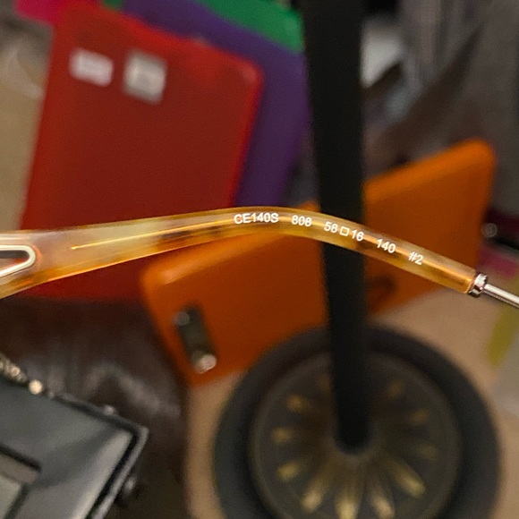 CHLOE PINK SQUARE AVIATORS - Picture 6 of 9